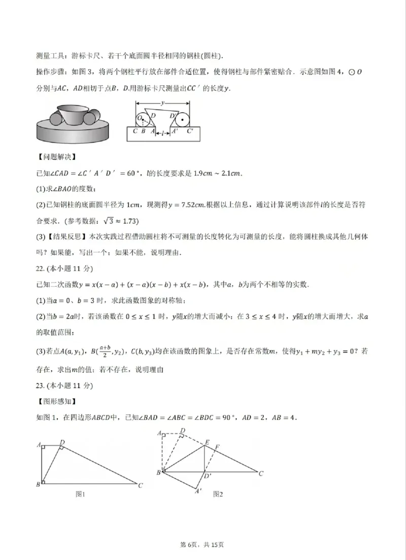 2025德州数学中考_山东历年中考真题_山东省2025中考题_德州市