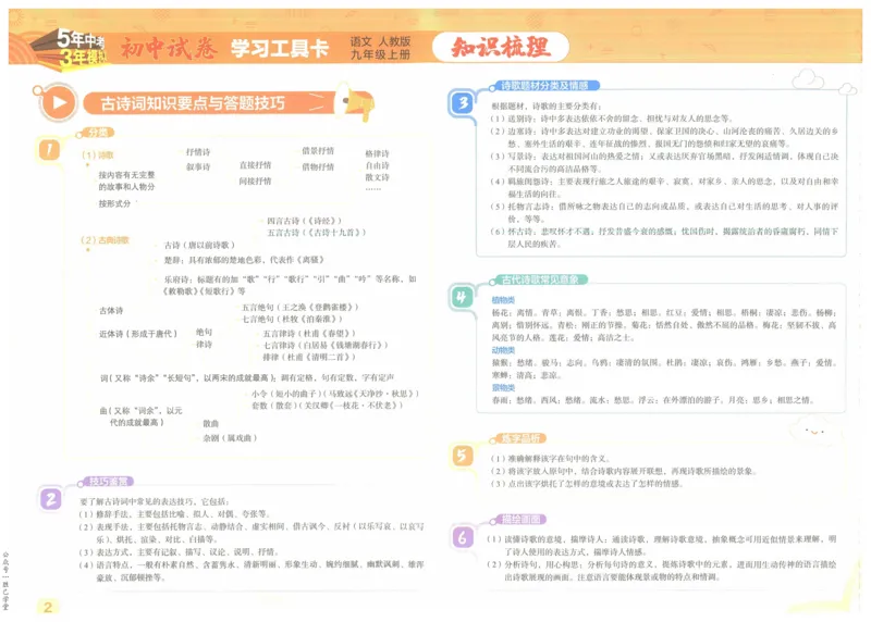 2025版53初中试卷语文人教版9年级上册_初中全科电子版试卷练习试题_初中全科《53中考试卷》2025版（多版本）_2025版53初中试卷9年级上下册人教版(1)