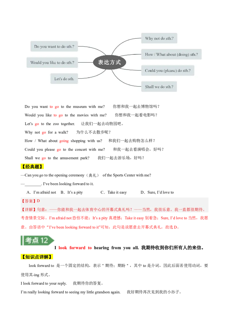 Unit9知识讲解-2023-2024学年八年级英语上册基础知识专项讲练（人教版）_初中全科电子版试卷练习试题_英语_8年级上册-初中人教版英语_人教英语八年级上专项练习（044份）