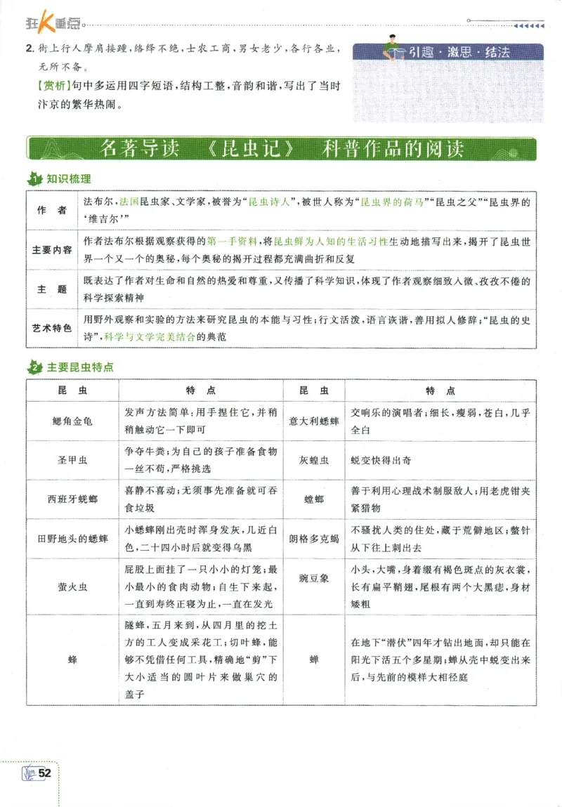2025版《初中必刷题》语文RJ8上-狂K重点_初中全科电子版试卷练习试题_25初中必刷题_2025版《初中必刷题》语文RJ8上