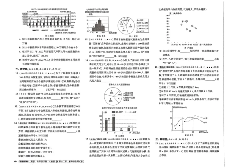 2025春53初中试卷数学人教版7年级下册_初中全科电子版试卷练习试题_初中全科《53中考试卷》2025版（多版本）_2025春53初中试卷7年级下册人教版(1)