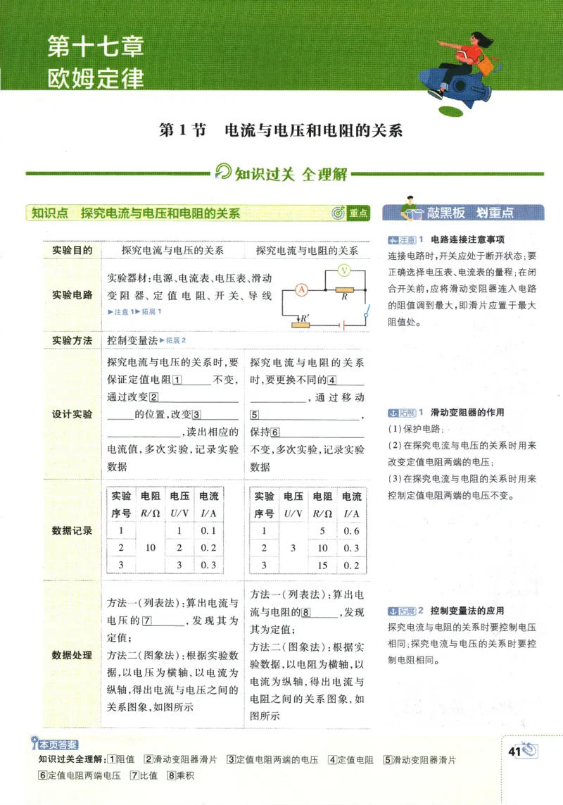 2025版《初中必刷题》物理RJ9上-狂K重点_初中全科电子版试卷练习试题_25初中必刷题_2025版《初中必刷题》物理RJ9上