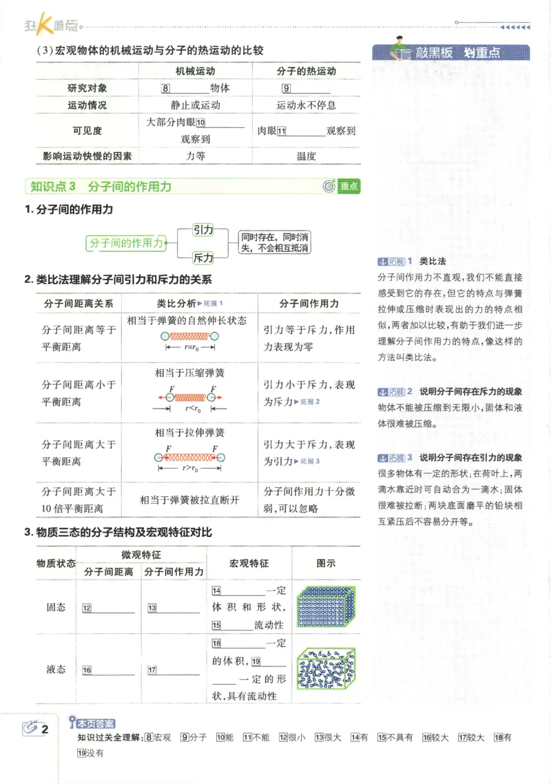 2025版《初中必刷题》物理RJ9上-狂K重点_初中全科电子版试卷练习试题_25初中必刷题_2025版《初中必刷题》物理RJ9上