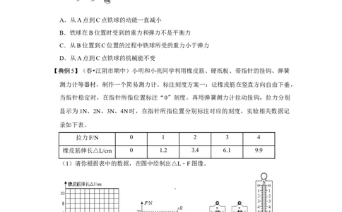 专题01三种力的现象及辨析（原卷版）_初中全科电子版试卷练习试题_物理_8年级下册物理试题_人教版物理八年级下专项练习（029份）