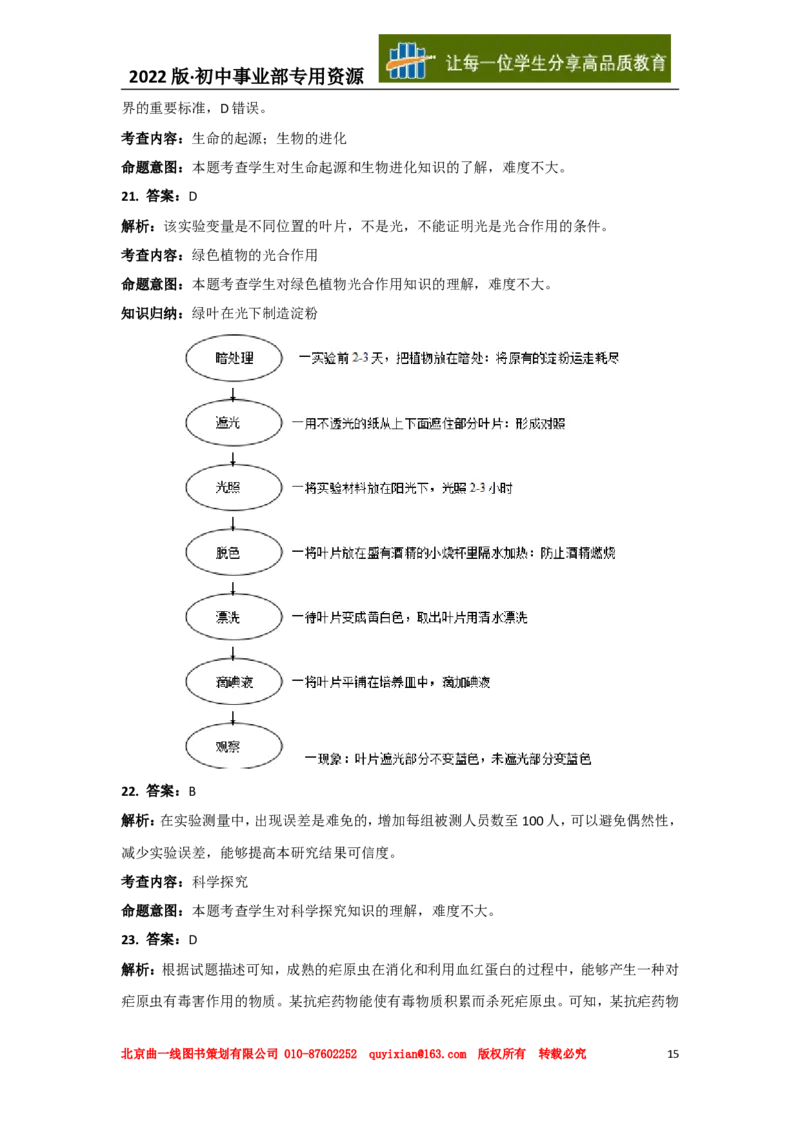 23生物&mdash;&mdash;山东省潍坊市word版，含答案全解全析(1)_山东历年中考真题_山东省历年中考真题2013~2024_初中生物历年真题（2013-2024）