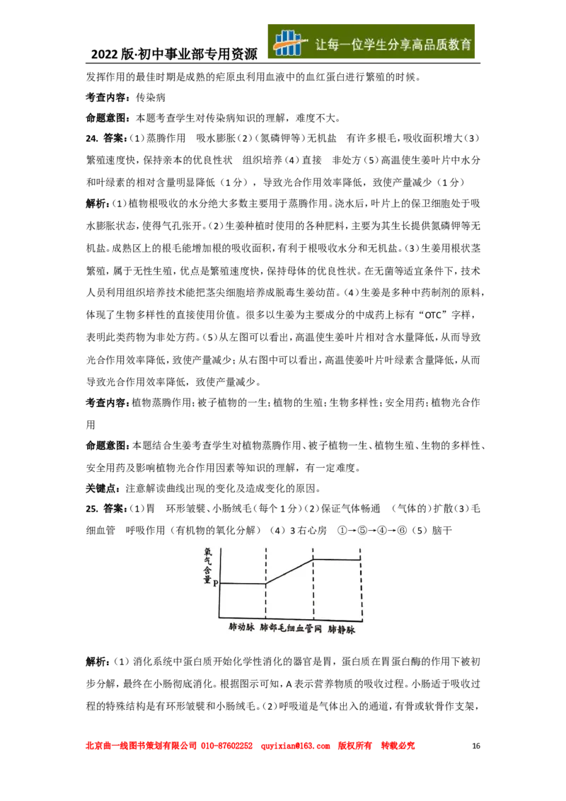 23生物&mdash;&mdash;山东省潍坊市word版，含答案全解全析(1)_山东历年中考真题_山东省历年中考真题2013~2024_初中生物历年真题（2013-2024）