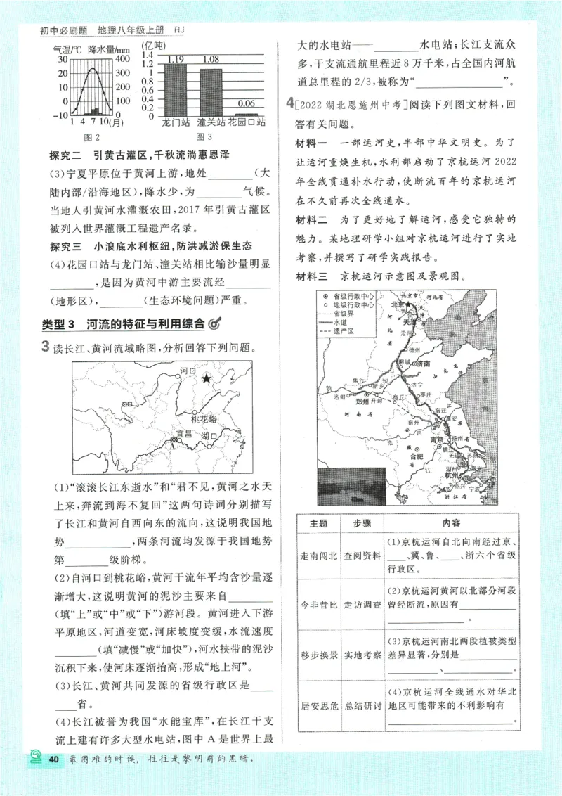 2025版《初中必刷题》地理RJ8上_初中全科电子版试卷练习试题_25初中必刷题_2025版《初中必刷题》地理RJ8上
