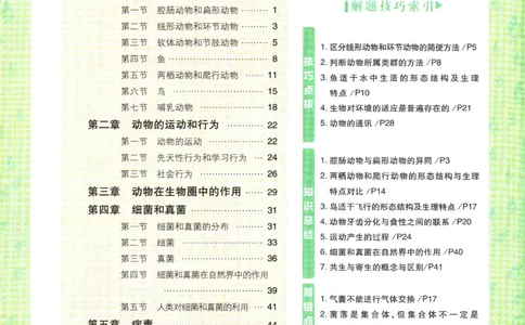 2025版《初中必刷题》生物RJ8上-狂K重点_初中全科电子版试卷练习试题_25初中必刷题_2025版《初中必刷题》生物RJ8上
