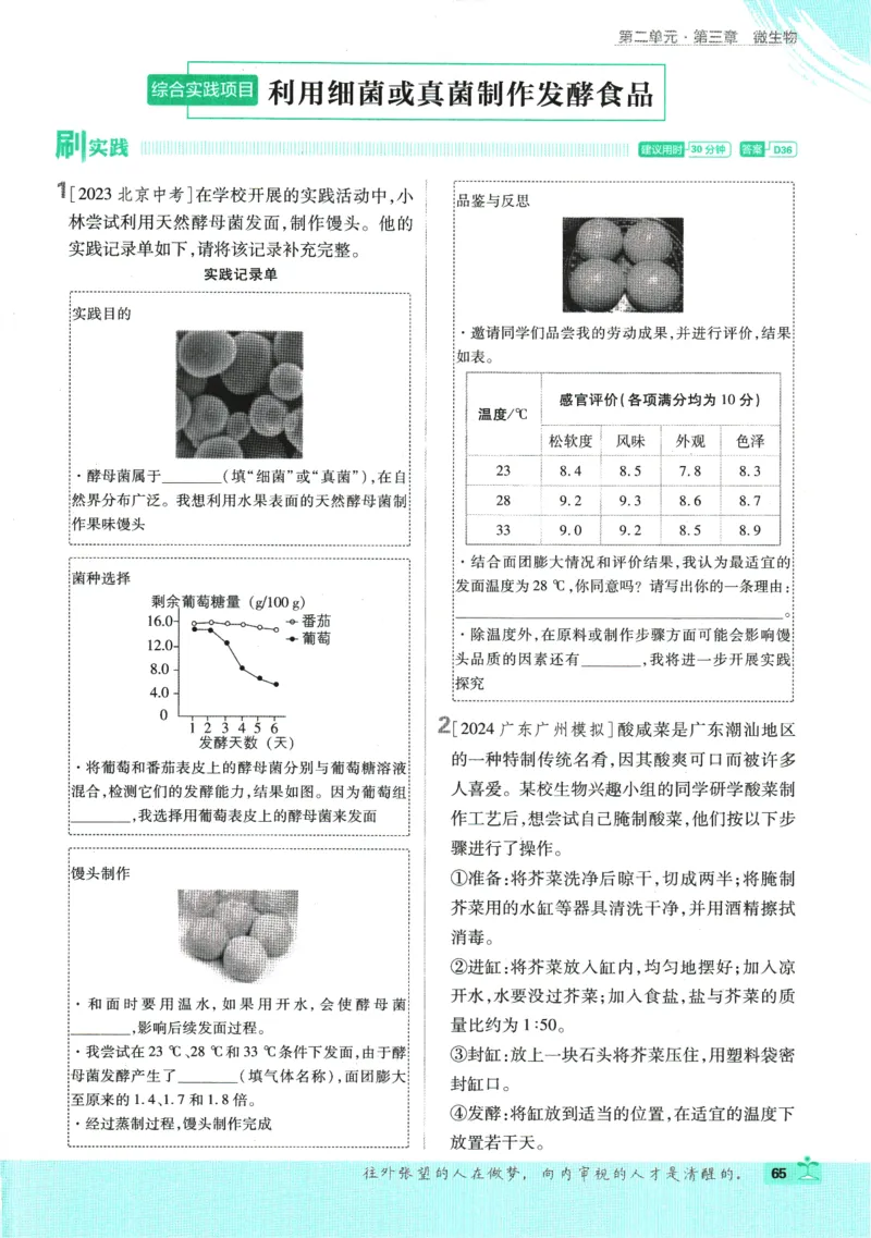 2025版《初中必刷题》生物RJ7上_初中全科电子版试卷练习试题_25初中必刷题_2025版《初中必刷题》生物RJ7上