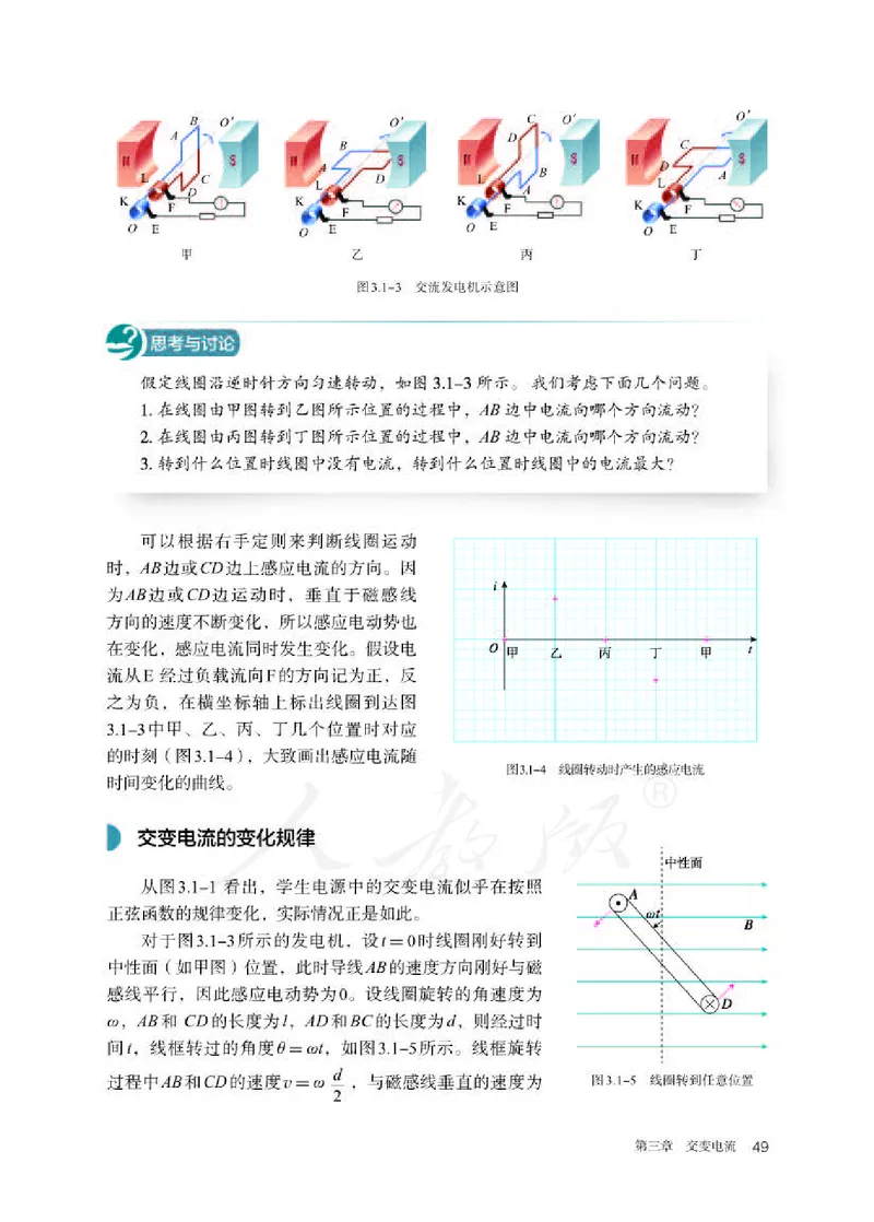 人教版物理选修2_高中电子课本_最新版高中全科高清电子课本_4高中物理课本_2019新人教版高中物理