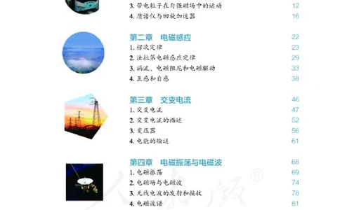 人教版物理选修2_高中电子课本_最新版高中全科高清电子课本_4高中物理课本_2019新人教版高中物理
