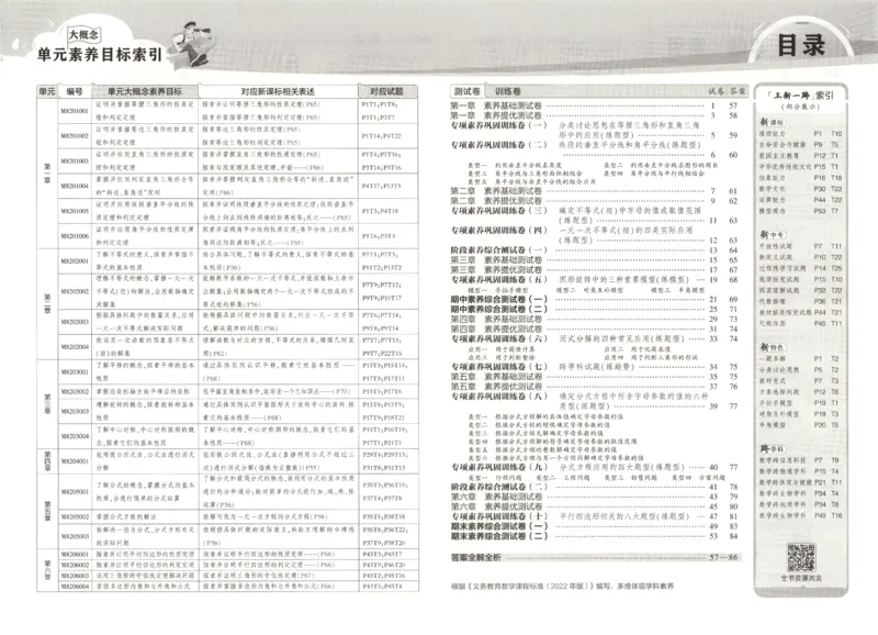 2025春53初中试卷数学北师版8年级下册_初中全科电子版试卷练习试题_初中全科《53中考试卷》2025版（多版本）_2025版53初中试卷789年级数学北师版上下册(1)