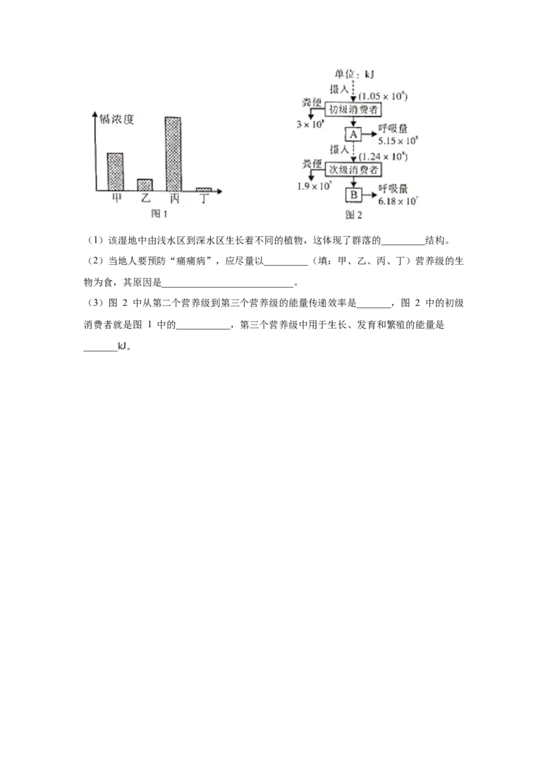 专题29生态系统的结构与能量流动（学生版）_新高考复习资料_2023年新高考复习资料_二轮复习_增分要点2023高考生物二轮复习专题解读和分层训练291073137