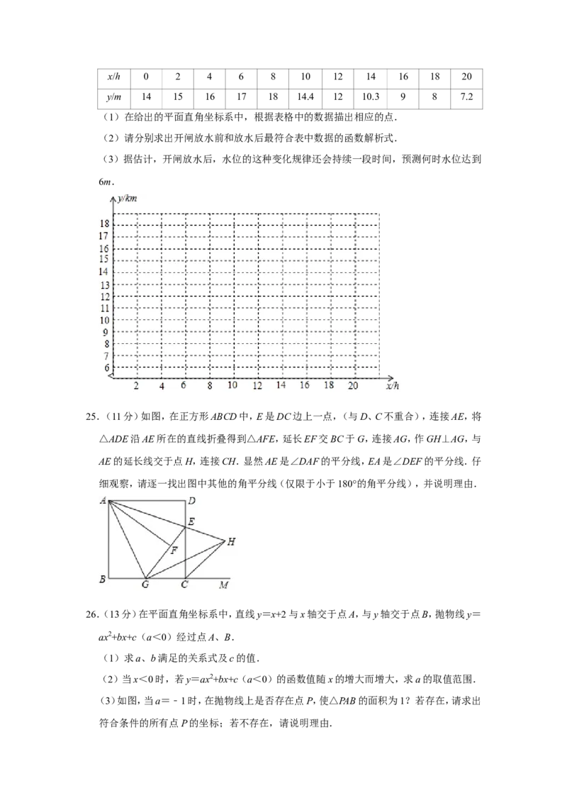 2019山东临沂数学试卷+答案+解析(word整理版)_山东历年中考真题_山东省历年中考真题2013~2024_初中数学历年真题（2013-2024）