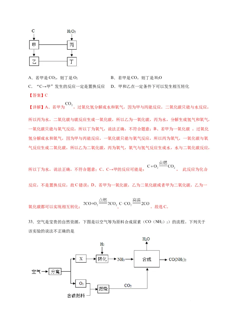 专练02（压轴提升45题）（选择题）（解析版）_初中全科电子版试卷练习试题_化学_9年级上下册化学试题_9年级上试题_人教化学九年级上专项练习（022份）