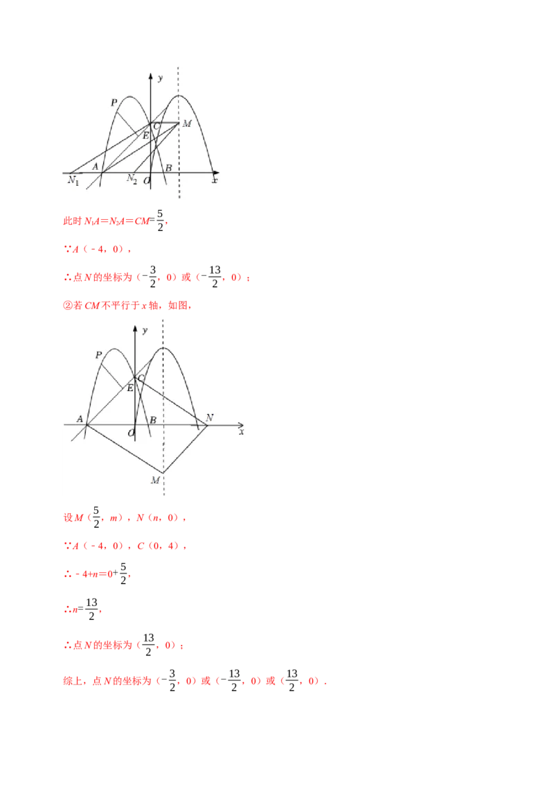 专题22.9二次函数中的最值问题八大题型（人教版）（解析版）_初中全科电子版试卷练习试题_数学_9上初中人教版数学练习、试卷_人教数学九年级上专项练习（028份）