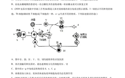 专题15免疫调节-2021年高考生物真题与模拟题分类训练（学生版）_新高考复习资料_2023年新高考复习资料_一轮复习_2023年新高考大一轮复习讲义_赠2021年高考生物真题与模拟题分类训练
