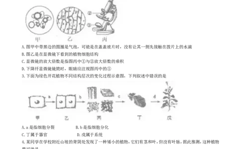 山东省临沂市2017年中考生物真题试题（含答案）(1)_山东历年中考真题_山东省历年中考真题2013~2024_初中生物历年真题（2013-2024）