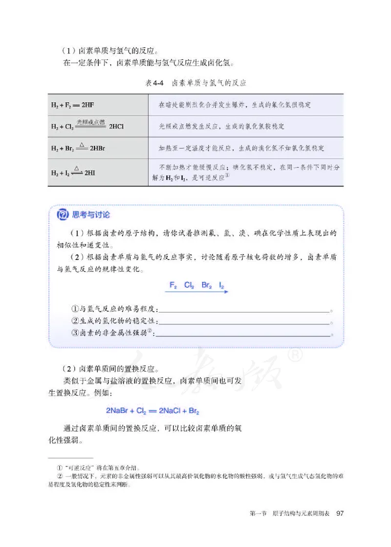 人教版化学必修1_高中电子课本_最新版高中全科高清电子课本_5高中化学课本_2019新人教版