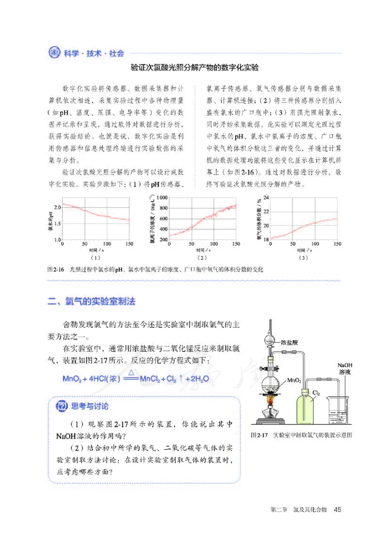 人教版化学必修1_高中电子课本_最新版高中全科高清电子课本_5高中化学课本_2019新人教版