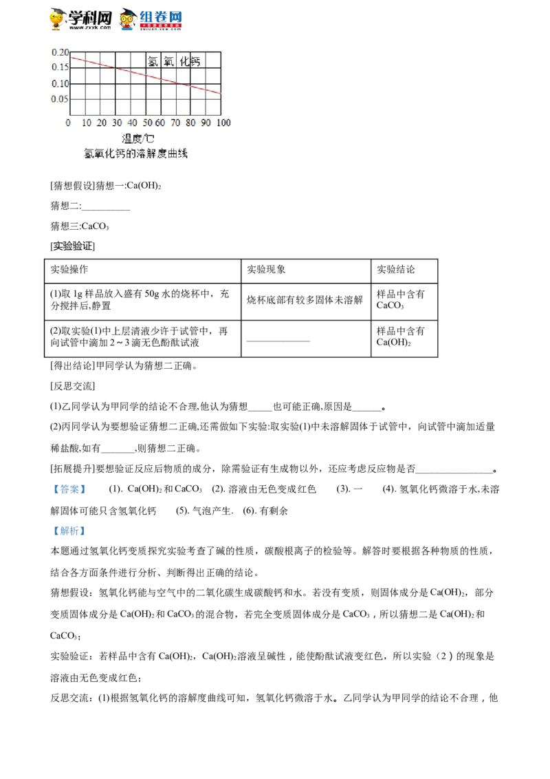 2018山东聊城化学试卷+答案+解析(word整理版)_山东历年中考真题_山东省历年中考真题2013~2024_初中化学历年真题（2013-2024）