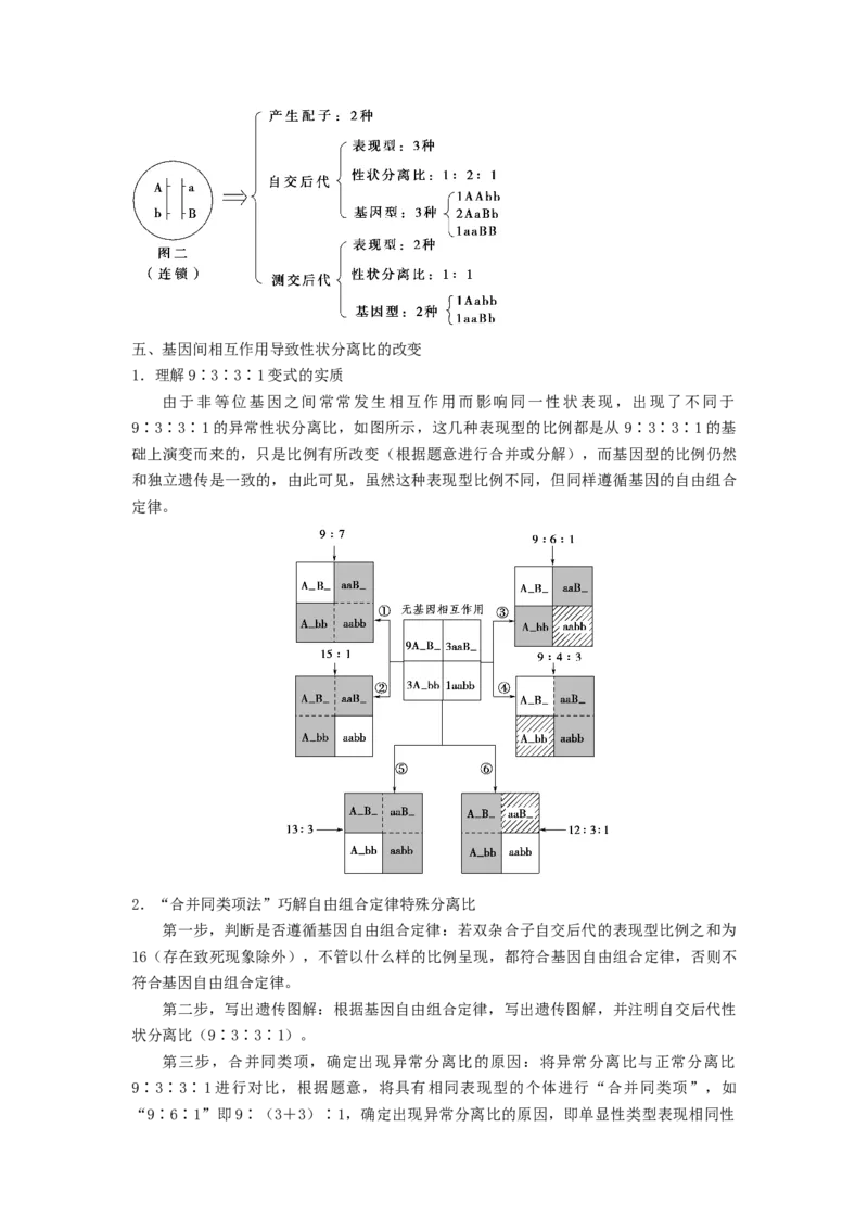 专题15基因的自由组合定律（串讲）（原卷版）_新高考复习资料_2024年新高考复习资料_一轮复习资料_完备战2024年高考生物一轮复习串讲精练（新高考专用）_串讲
