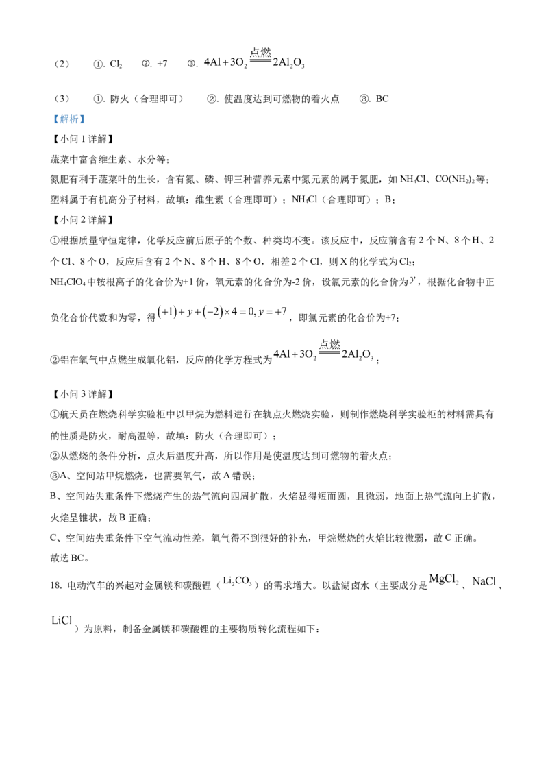 2024年山东省烟台市中考化学真题（解析版）_山东历年中考真题_山东省历年中考真题2013~2024_初中化学历年真题（2013-2024）