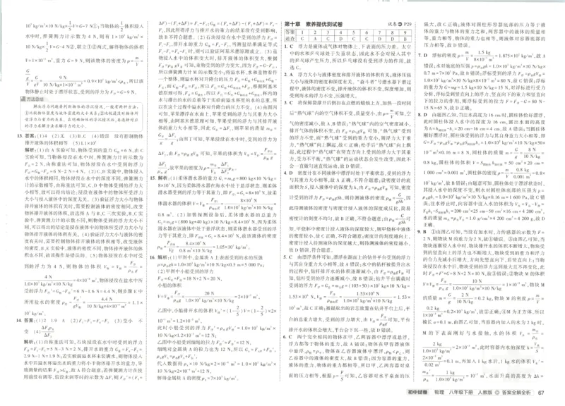 2025春53初中试卷物理人教版8年级下册_初中全科电子版试卷练习试题_初中全科《53中考试卷》2025版（多版本）_2025春53初中试卷8年级下册人教版(1)