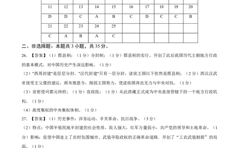 2024年中考押题预测卷02（南京卷）-历史（参考答案）_初中全科电子版试卷练习试题_历史_2024中考模拟题历史(1)_押题预测