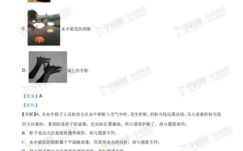 2019山东泰安物理试卷+答案+解析(word整理版)_山东历年中考真题_山东省历年中考真题2013~2024_初中物理历年真题（2013-2024）