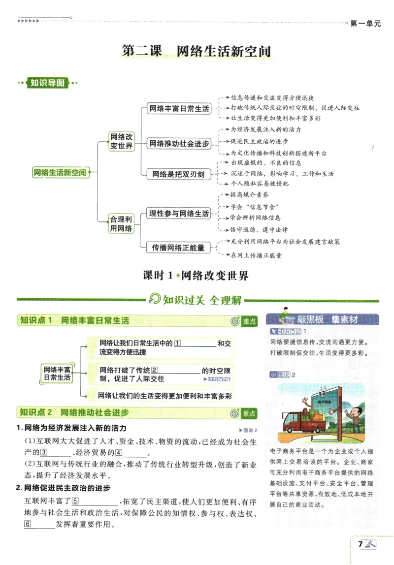 2025版《初中必刷题》道法RJ8上-狂K重点_初中全科电子版试卷练习试题_25初中必刷题_2025版《初中必刷题》道法RJ8上