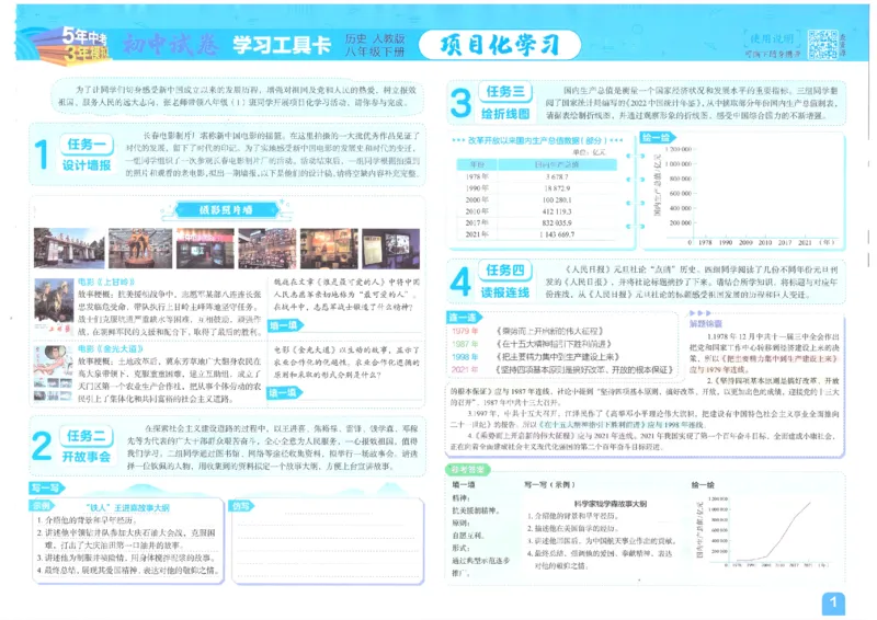 2025春53初中试卷历史人教版8年级下册_初中全科电子版试卷练习试题_初中全科《53中考试卷》2025版（多版本）_2025春53初中试卷8年级下册人教版(1)