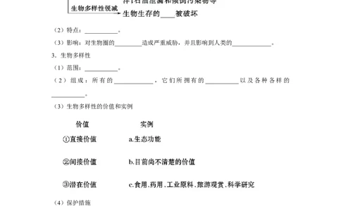 专题31生态系统的稳定性与环境保护（学生版）_新高考复习资料_2023年新高考复习资料_二轮复习_增分要点2023高考生物二轮复习专题解读和分层训练291073137