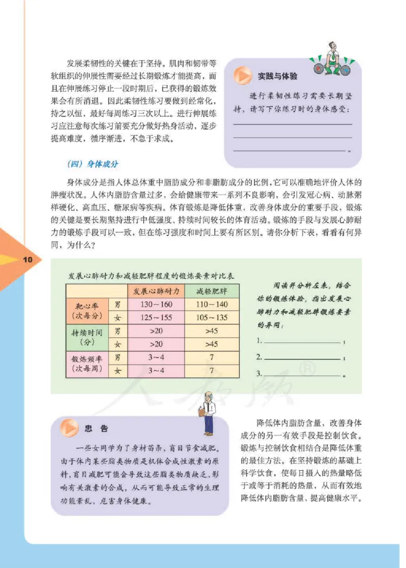 人教版体育与健康高中全一册电子课本_高中电子课本_10.体育与健康