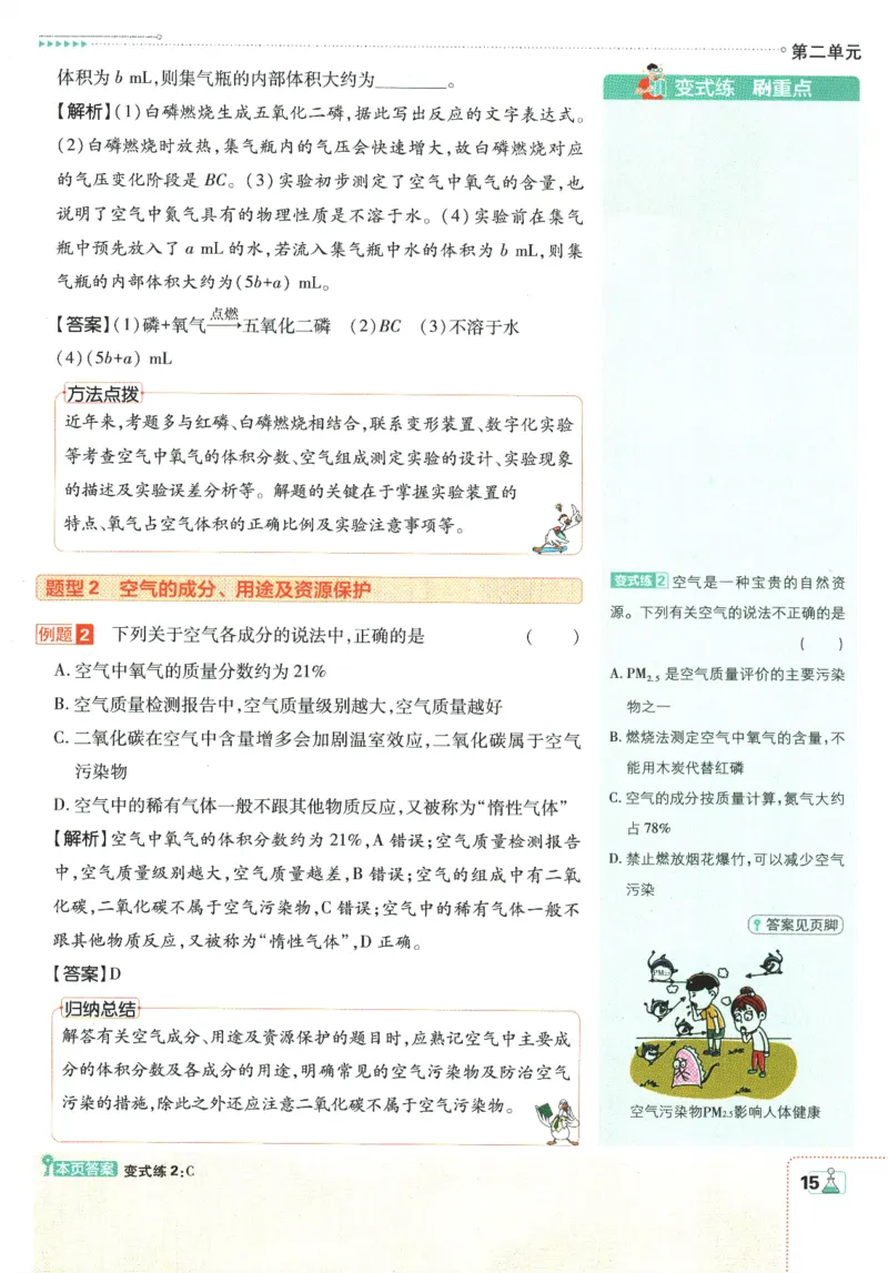 2025版《初中必刷题》化学RJ9上-狂K重点_初中全科电子版试卷练习试题_25初中必刷题_2025版《初中必刷题》化学RJ9上