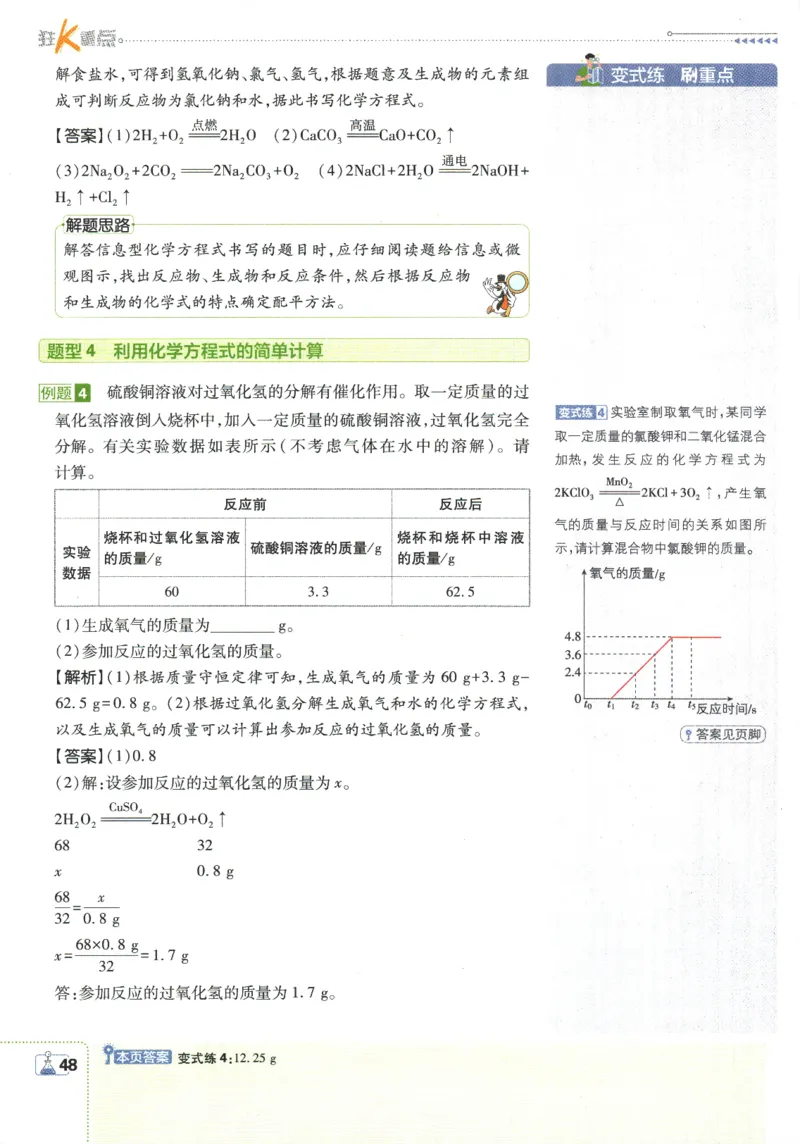2025版《初中必刷题》化学RJ9上-狂K重点_初中全科电子版试卷练习试题_25初中必刷题_2025版《初中必刷题》化学RJ9上