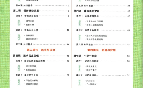 2025版《初中必刷题》道法RJ9上-狂K重点_初中全科电子版试卷练习试题_25初中必刷题_2025版《初中必刷题》道法RJ9上