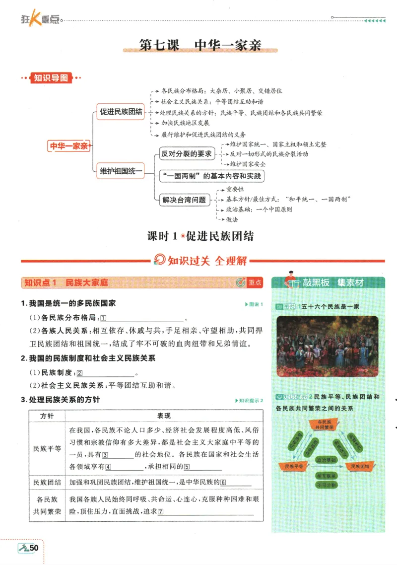2025版《初中必刷题》道法RJ9上-狂K重点_初中全科电子版试卷练习试题_25初中必刷题_2025版《初中必刷题》道法RJ9上
