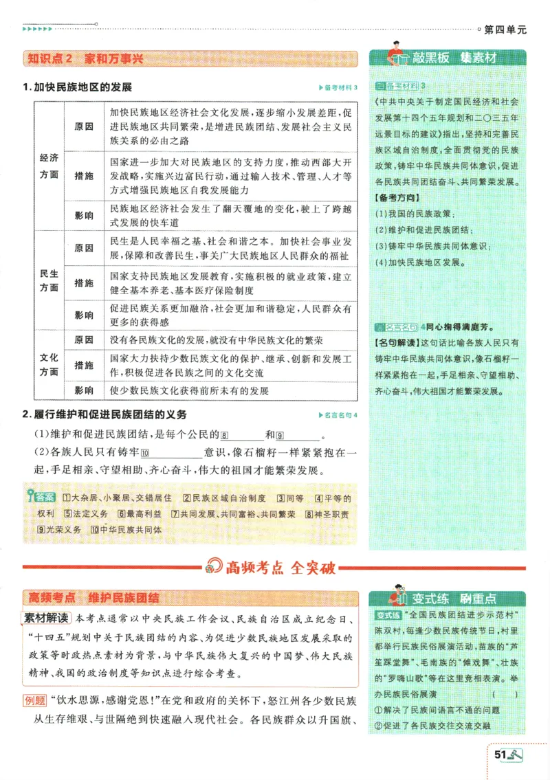 2025版《初中必刷题》道法RJ9上-狂K重点_初中全科电子版试卷练习试题_25初中必刷题_2025版《初中必刷题》道法RJ9上