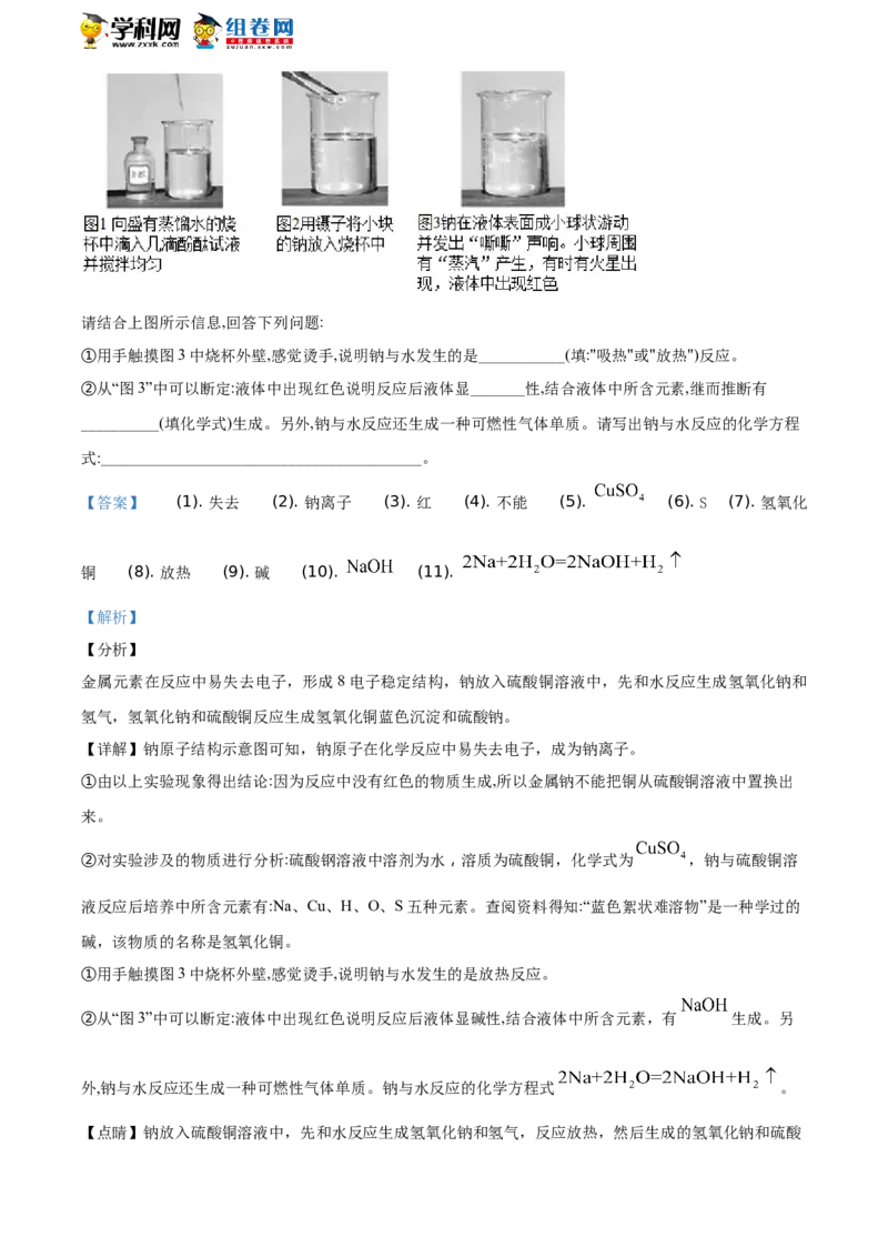 2019山东德州化学试卷+答案+解析(word整理版)_山东历年中考真题_山东省历年中考真题2013~2024_初中化学历年真题（2013-2024）