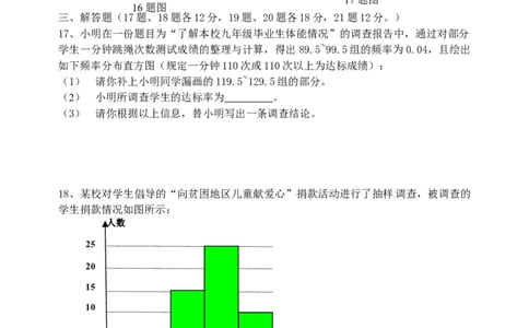 10.2　直方图　　检测题1_初中全科电子版试卷练习试题_数学_7下初中人教版数学练习、试卷_人教数学七年级下课时练习（148份）_同步练习（第3套含答案）（共59份）