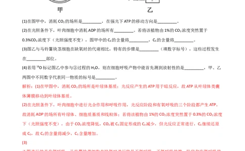 专题15非选择题必刷（6大题型）_2025年新高考资料_二轮复习_2025年高考生物二轮热点题型归纳与变式演练（新高考通用）3404350_专题15非选择题必刷（6大题型）