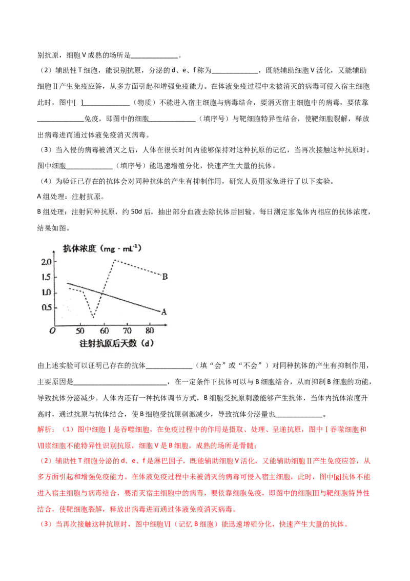 专题15非选择题必刷（6大题型）_2025年新高考资料_二轮复习_2025年高考生物二轮热点题型归纳与变式演练（新高考通用）3404350_专题15非选择题必刷（6大题型）