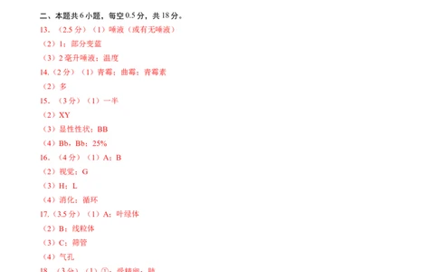 2024年中考押题预测卷02（辽宁卷）-生物（参考答案及评分标准）_初中全科电子版试卷练习试题_生物_2024中考模拟题生物(1)_押题预测