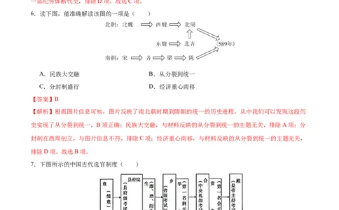 2024年中考押题预测卷01（北京卷）-历史（全解全析）_初中全科电子版试卷练习试题_历史_2024中考模拟题历史(1)_押题预测