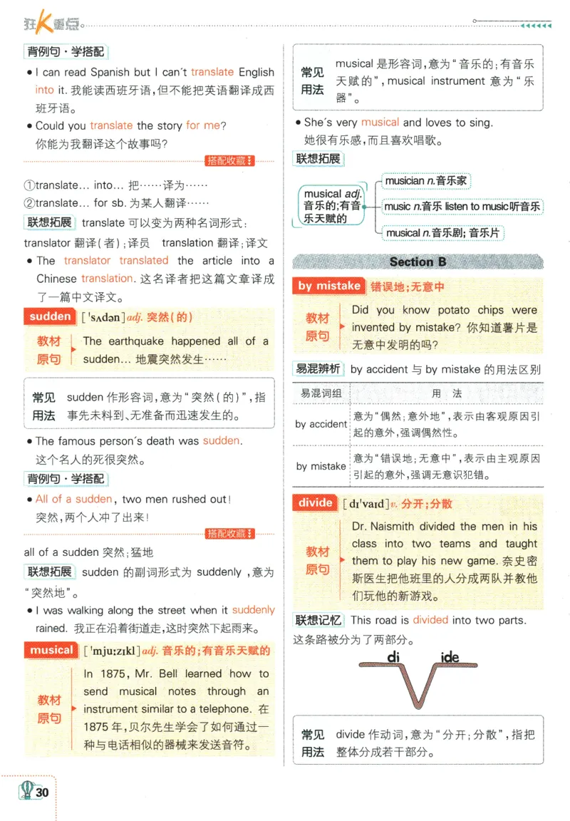 2025版《初中必刷题》英语RJ9上-狂K重点_初中全科电子版试卷练习试题_25初中必刷题_2025版《初中必刷题》英语RJ9上