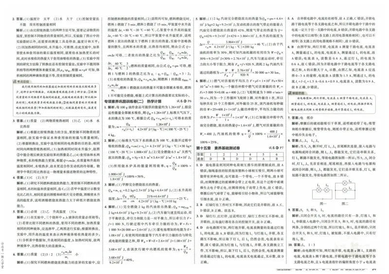 2025版53初中试卷物理人教版9年级全册_初中全科电子版试卷练习试题_初中全科《53中考试卷》2025版（多版本）_2025版53初中试卷9年级上下册人教版(1)