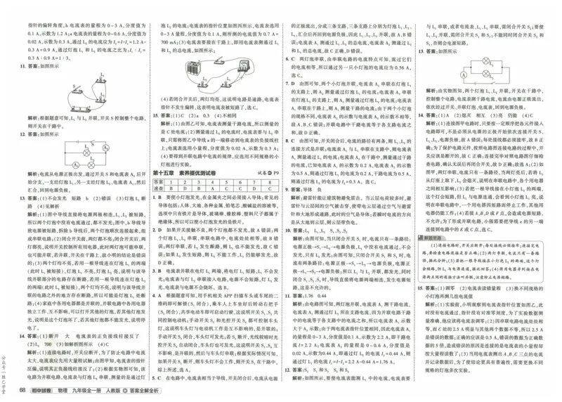 2025版53初中试卷物理人教版9年级全册_初中全科电子版试卷练习试题_初中全科《53中考试卷》2025版（多版本）_2025版53初中试卷9年级上下册人教版(1)