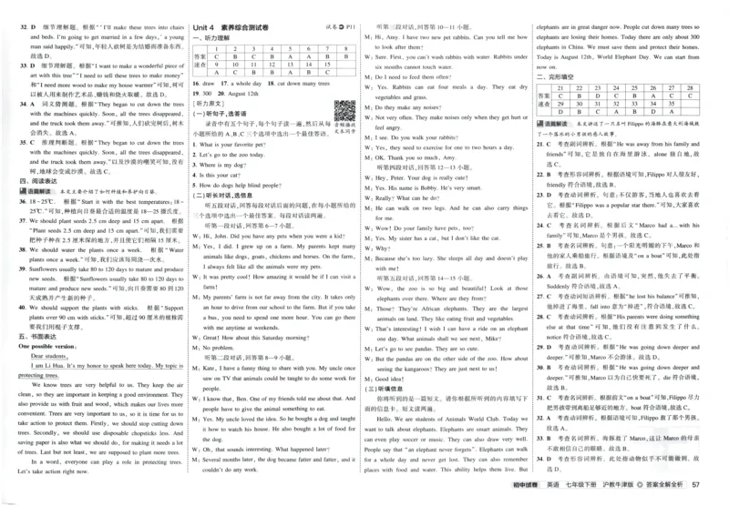 2025春53初中试卷英语沪教牛津版七年级下册_初中全科电子版试卷练习试题_初中全科《53中考试卷》2025版（多版本）_2025春53初中试卷英语译林牛津版78年级下册(1)