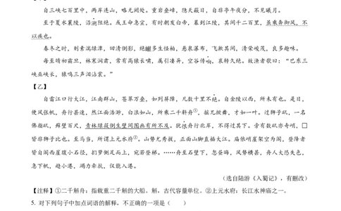 2024年山东省济宁市中考语文真题（解析版）_山东历年中考真题_山东省历年中考真题2013~2024_初中语文历年真题（2013-2024）
